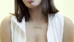 i tease my stepsister's tits in close up humiliation