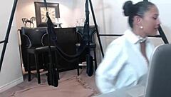 i enjoyed watching maxine x's solo show with slapping actions in it today. it was amazing.