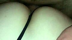 fucking my girlfriend hard in thong outdoors