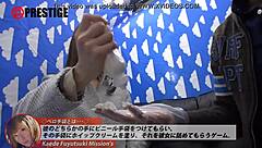 Japanese Amateur With Big Tits Uses Toys For Intense Blowjob