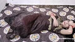 Skinny Indian Muslim Bhabhi enjoys hardcore sex with rough fucking and cum in mouth