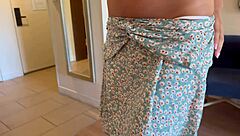 Gorgeous tall fashion model loves big cock