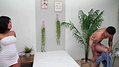 New client turns me on, so happy ending massage with camila henao