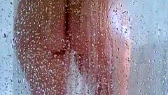 Watch Teen Brunette Bounce Her Big Ass And Tits In Shower