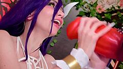 Endless Cum Flow In Cyberpunk Witcher Cosplay With Creampie