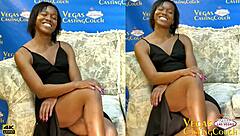 Thin ebony milf experiences intense anal and masturbation in pov bondage