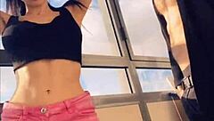 Hot Pornstar Sasha Rose Dances A Sexy Striptease!