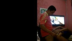 brunette feels intense anal tearing sensation