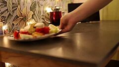 homemade couple's sexy story unfolds with doggystyle and blowjob