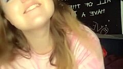 Dildo Sucking And Pussy Play With Big Clit