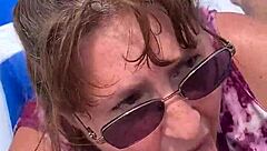 Nicebigddd sucks dick in public for cumshot