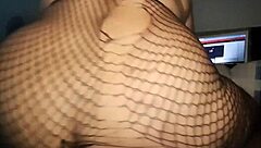 cuckold's whore wife gets gaping assfuck from brazilian comedor