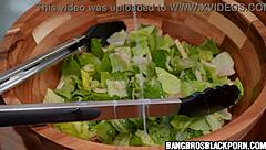 Johnny Can't Stand His Hot Black Stepsis's Butt