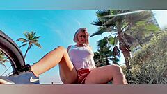 Mature Blonde Bebezita Baby Enjoys Sensual Relaxation With Toys