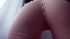 brunette goddess gives pov facesitting and jerk off instructions with big pussy