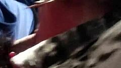 I have a quick encounter in the car