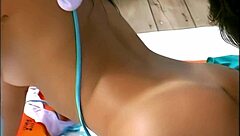 Feeling The Passion In A Threesome On The Boat