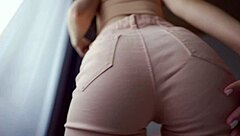 brunette goddess gives pov facesitting and jerk off instructions with big pussy