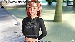 Intense gameplay in sunshine love 35