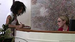 Misty Stone Gets Fingered By Friend In Hospital Examination Room