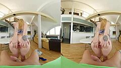 Is This Mesmerizing Blonde Horny for Your Cock in Czech VR?