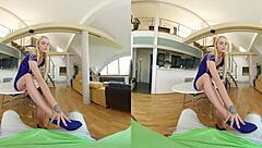 Is This Mesmerizing Blonde Horny for Your Cock in Czech VR?
