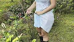 I am the shy latina maid Leyne Rodriguez, bent over with wet pussy for my boss to cum.