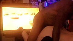 white trash lost in the hood finds big black dick!