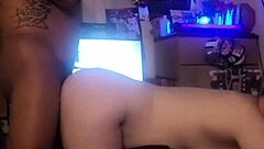 white trash lost in the hood finds big black dick!