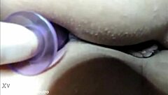 My wife plays with butt plug with 21 year old