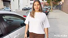 Zivanka, the teen 18+ with huge ass, gets caught on the street by Torbe for some fun