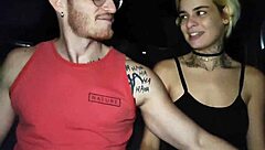 I paid the uber ride with deepthroat blowjob and spitting on cock