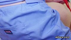 foxy teen gets brutal anal therapy in madhouse