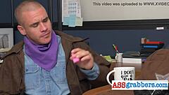 Black Receptionist Slams White Ass