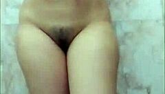 Asian Chubby Girl With Big Natural Tits Gets Fingered In Bathroom