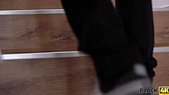 Blonde Wife Has Spontaneous Sex With Handsome Black Man!