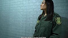 i feel the thrill escaping by fucking the police woman