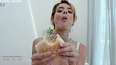 Insatiable Brazilian Russah Fucks Five Big Studs With Intense Double Anal