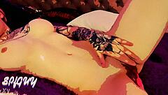 Girl Masturbating With Fingering