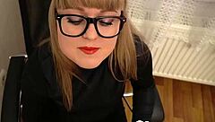 Office Worker Sucks Dick To Keep Her Job