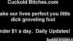 i will make you into my cuckold in femdom pov