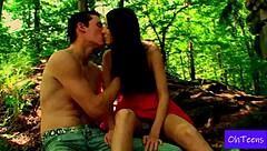 Beautiful Roommate's First Time Homemade College Encounter