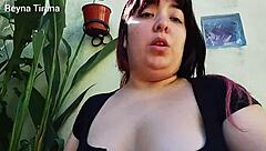 Chubby Latina's Terrace JOI Guides Your Jerking with Big Ass Tease