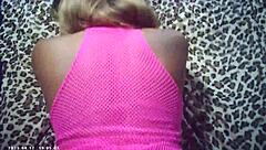 Behind the Scenes Glasses Cam Footage Interracial Doggystyle Sex