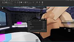 Slut enjoys femboy fuck on Roblox