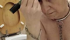 Outdoor Exhibitionist Teases with Toys and Dirty Talk