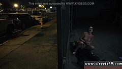 Cute teen model in glasses endures BDSM domination. Guys make passes at her hardcore.