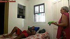 Mature Brazilian Woman Seduces Son's Friend After Shower Encounter