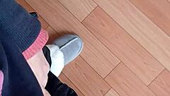 My Lesbian Colleague And I Masturbate Riskily!