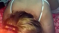 Latina milf fucked in sexy thong panties